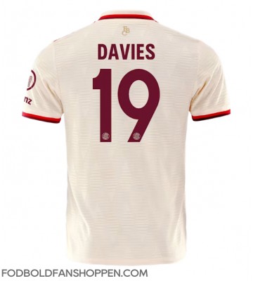 Bayern Munich Alphonso Davies #19 Tredjetrøje 2024-25 Kortærmet